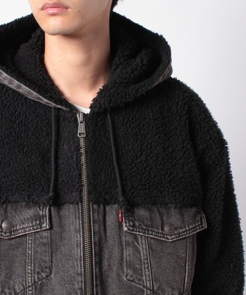 LEVI’S OUTLET(リーバイスアウトレット)/HOODED HYBRD SHERPA TRKR CUDDLES SHERPA/img03