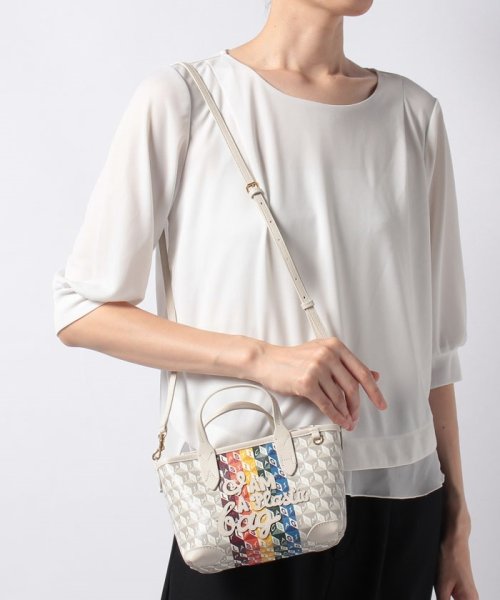 ANYA HINDMARCH(アニヤハインドマーチ)/【ANYA HINDMARCH】アニヤハインドマーチ I AM A Plastic Bag Mini Motif Tote 158497/img05