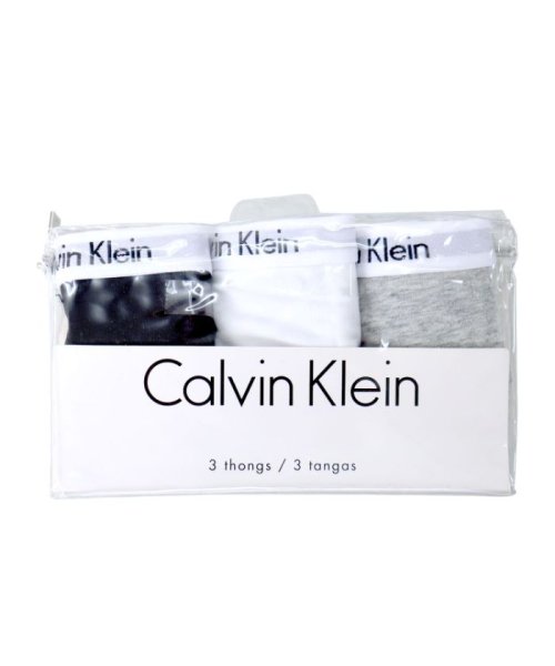 Calvin Klein(カルバンクライン)/カルバンクラインTバックビキニレディース　3枚セット CALVIN KLEIN Tback　 S/M/L 3587/img08