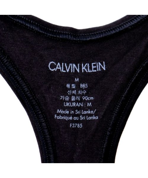 Calvin Klein(カルバンクライン)/カルバンクラインモダンコットンブラ　レディース　ブラック CALVIN KLEIN T　 S/M/L/XL 13785/img05