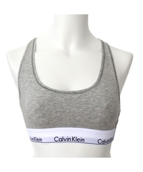 Calvin Klein(カルバンクライン)/カルバンクラインモダンコットンブラ　レディース　グレー CALVIN KLEIN T　 S/M/L/XL 13785/img01