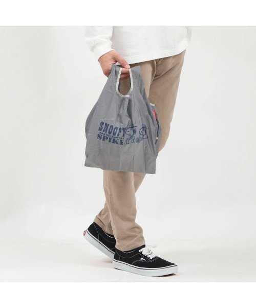 ルートート エコバッグ Rootote スヌーピー Ip ルーショッパー Mid リフティー ピーナッツpeanuts 6u 買い物バッグ パッカブル 軽い ルートート Rootote Magaseek