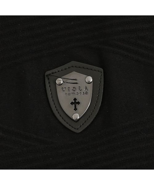 VIOLA(ヴィオラ)/VIOLA エナメルワッペン付きストレッチ半袖ポロシャツ メンズ ブランド ビオラ トップス 半袖ポロ ロゴ/img11