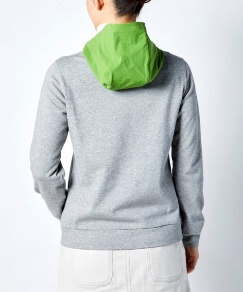 Munsingwear(マンシングウェア)/【ECO】裏毛Earth Pete刺繍 ジップアップパーカー【はっ水】【アウトレット】/img01