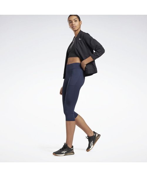 Reebok(Reebok)/ワークアウト レディ パント プログラム カプリタイツ /  Workout Ready Pant Program Capri Tights/img04