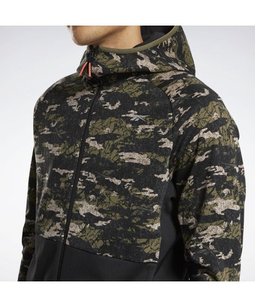 Reebok(リーボック)/DMX トレーニング ハイブリッド カモ トラック ジャケット / DMX Training Hybrid Camo Track Jacket/img03