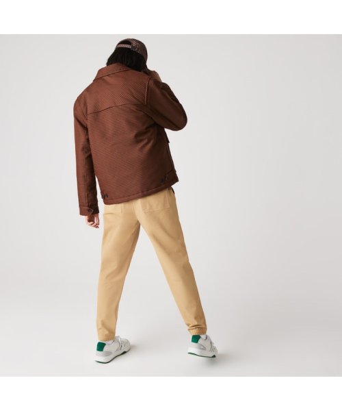 LACOSTELIVE MENS(ラコステライブ　メンズ)/LACOSTE L!VE ウールブレンドハウンドトゥースジャケット/img02