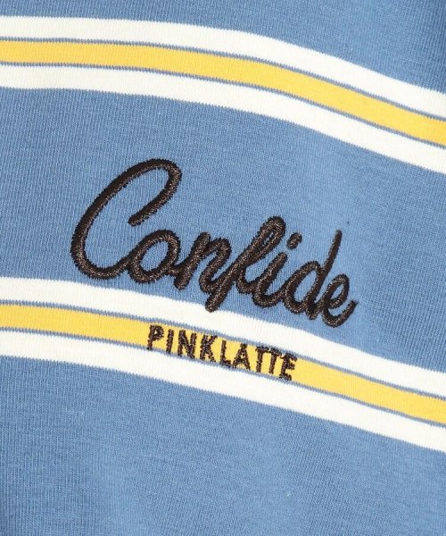 PINK-latte(ピンク　ラテ)/【WEB限定】ロゴラガーシャツ/img07