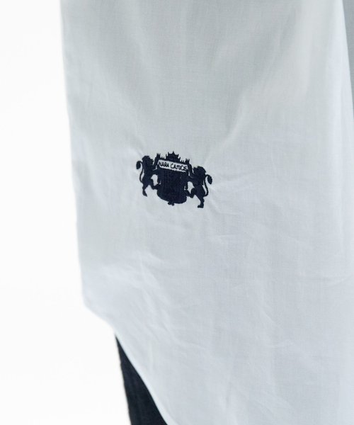 NARA CAMICIE(ナラカミーチェ)/ピエゴリーネバンドカラーシャツ/img11