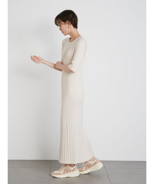 Emmi Atelier リブニットワンピース Emmi Atelier Emmi Atelier Magaseek