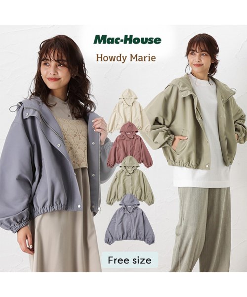 MAC HOUSE(women)(マックハウス（レディース）)/Howdy Marie ハウディーマリー マウンテンパーカー GL－1221700/img01