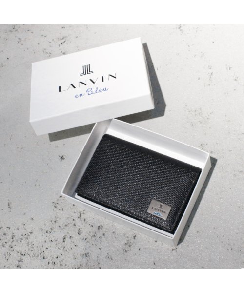 LANVIN(ランバン)/ランバン 名刺入れ 名刺ケース 本革 レザー カードケース ブランド メンズ レディース ランバンオンブルー LANVIN en Bleu 581603/img14