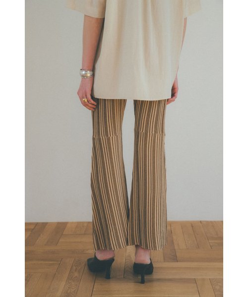 CLANE(クラネ)/RANDOM STRIPE KNIT PANTS/img03