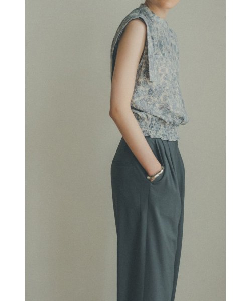セール】CHINTZ FLOWER SQUARE SLEEVE TOPS(504211004) | クラネ(CLANE 