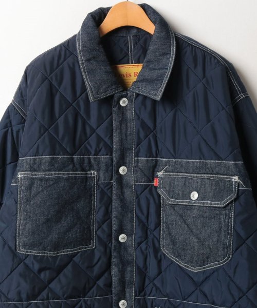 LEVI’S OUTLET(リーバイスアウトレット)/LR REV QUILT CHORE COAT NAVY BLAZER/img02