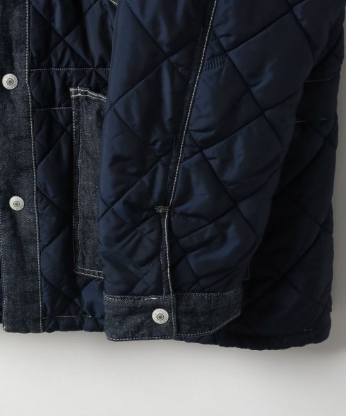 LEVI’S OUTLET(リーバイスアウトレット)/LR REV QUILT CHORE COAT NAVY BLAZER/img04