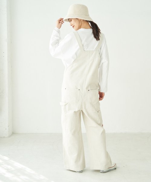 ROPE' PICNIC(ロペピクニック)/【Dickies/ディッキーズ】【WEB限定カラー:ブラウン】コーデュロイサロペット/img14