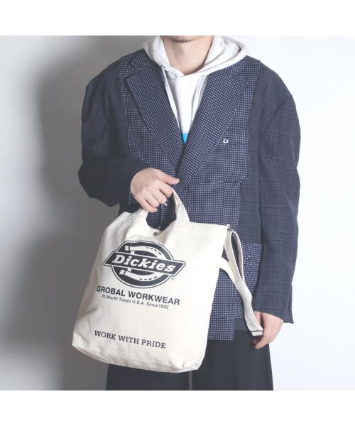 MAISON mou(メゾンムー)/【DICKIES/ディッキーズ】DK LOGO TC CANVAS 2WAY SHOULDER BAG/img06