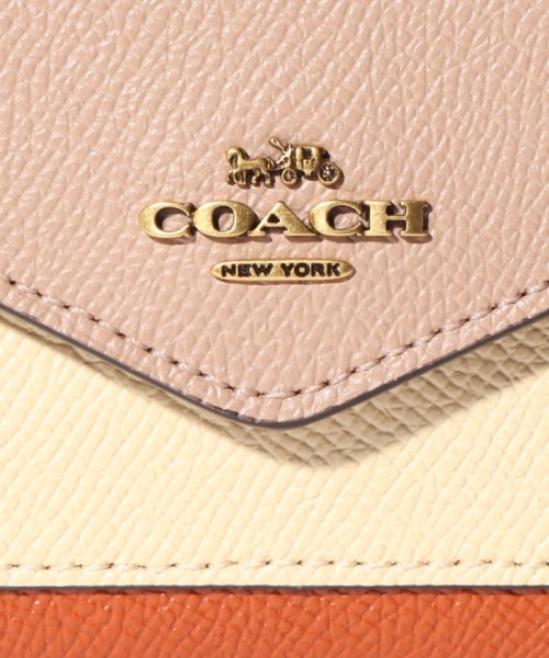 COACH(コーチ)/【COACH】コーチ 12123 B4PTL 三つ折り財布/img06