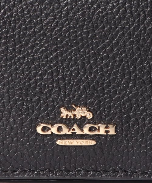 COACH(コーチ)/【COACH】コーチ 76507 GDBLK 二つ折り財布/img06