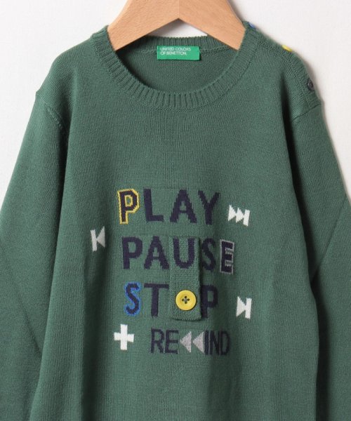 BENETTON (UNITED COLORS OF BENETTON BOYS)(ユナイテッド　カラーズ　オブ　ベネトン　ボーイズ)/キッズモチーフデザインニット・セーターB/img08