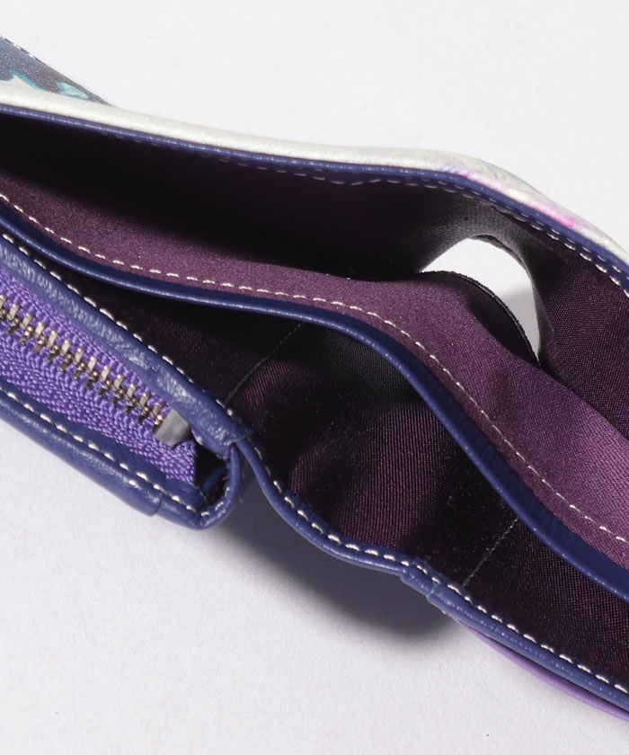 紫色の音階 二つ折りLファスナー財布(504209849)｜阪急百貨店公式通販