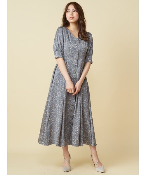 セール 10 Off 小花柄ロングワンピース ロイヤルパーティー Royal Party Magaseek