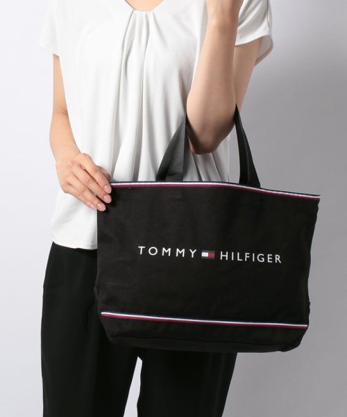 TOMMY HILFIGER(トミーヒルフィガー)/【オンライン限定】ショッパーキャンバストートバッグ/img12