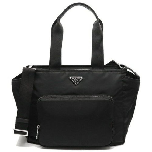 プラダ マザーズバッグ トートバッグ ショルダーバッグ ヴェラ トライアングルロゴ ブラック レディース PRADA 1BG102 RV44 OOO F0002 5cm プラダ マザーズバッグ トートバッグ ショルダーバッグ ヴェラ トライアングルロゴ ブラック レディース PRADA 1BG102 RV44 OOO