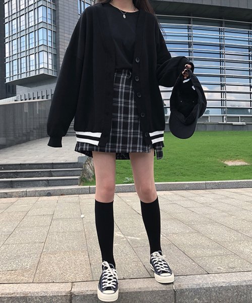 aimoha(aimoha（アイモハ）)/ミニスカート 韓国ファッション チェック/img17