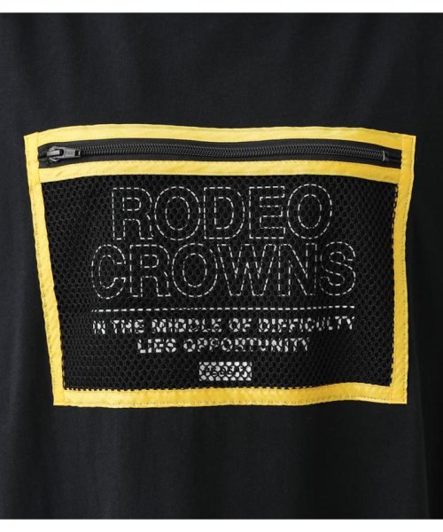 RODEO CROWNS WIDE BOWL(ロデオクラウンズワイドボウル)/メッシュポケットTシャツ/img13