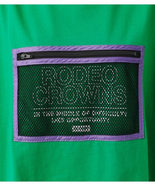 RODEO CROWNS WIDE BOWL(ロデオクラウンズワイドボウル)/メッシュポケットTシャツ/img20