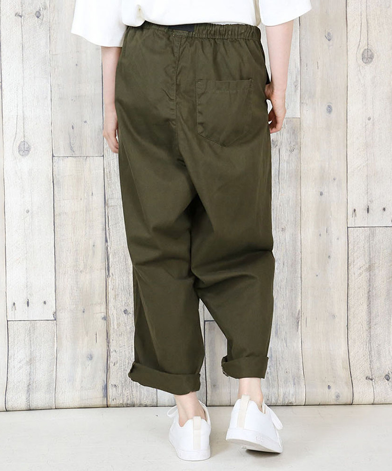 男女兼用 値下げ！prit カーキ サルエルパンツ バルーンパンツ 新品未