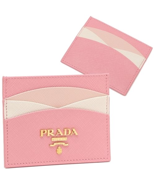 セール プラダ カードケース パスケース サフィアーノ マルチカラー ピンク レディース Prada 1mc025 Zlp F0fz3 プラダ Prada Magaseek