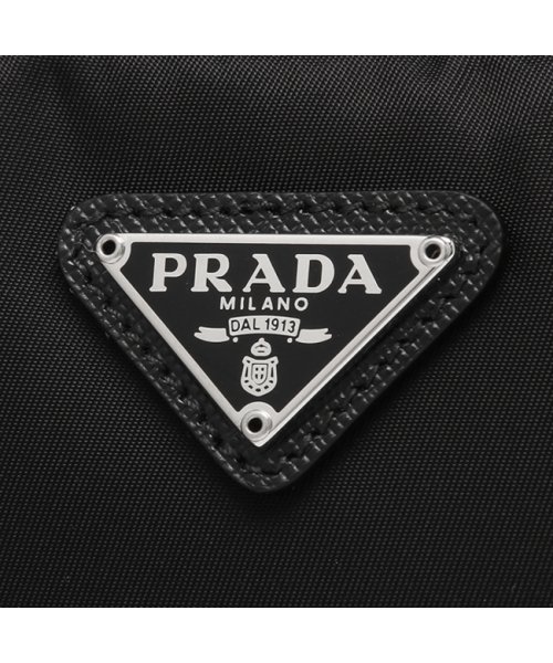 PRADA(プラダ)/プラダ ポーチ ヴェラ トライアングルロゴ ブラック レディース PRADA 1NE021 R067 F0002/img06