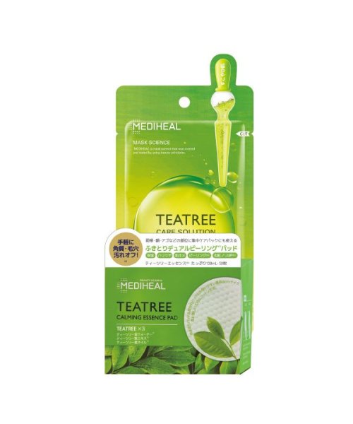 B F メディヒールティーツリーカーミングエッセンスパッド マスク１枚セット Mediheal Mediheal Magaseek