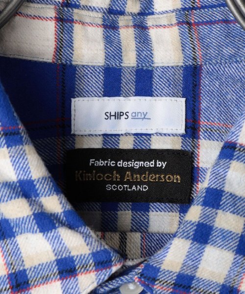 SHIPS any MEN(シップス　エニィ　メン)/SHIPS any: Kinloch Anderson チェック レギュラー ネルシャツ◇/img34