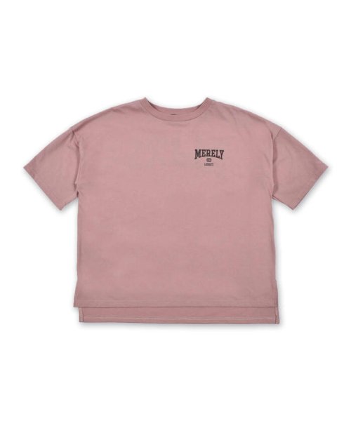 ZIDDY(ジディー)/【ニコ☆プチ掲載】カレッジ ロゴ パッチ 半袖 Tシャツ (130~160cm)/img12