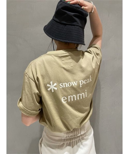 Snow Peak(Snow Peak)/【emmi×Snowpeak】S/S T－SHIRT_emmi atelier/img22