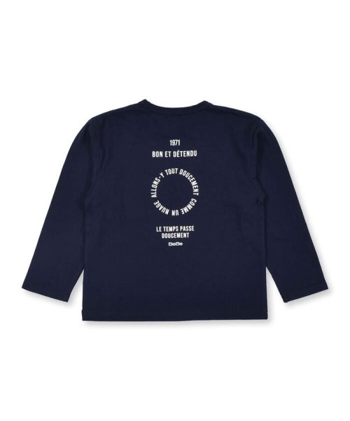 BeBe(ベベ)/ロゴ刺繍 ポケット ロゴプリント 長袖 BIGTシャツ （90~150cm）/img07
