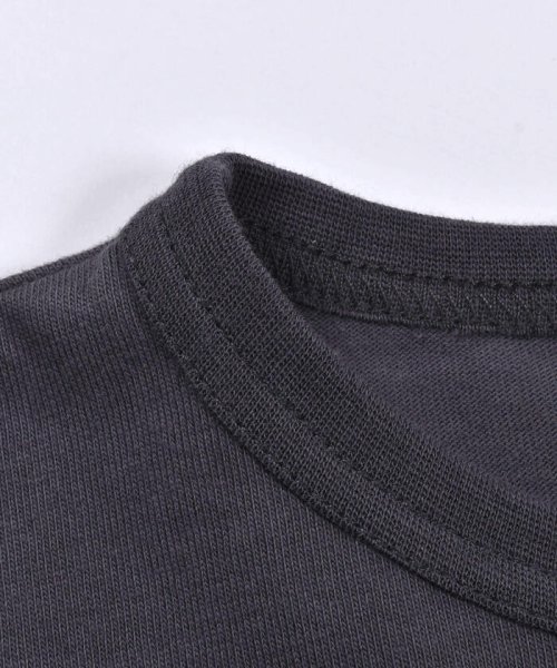 BeBe(ベベ)/ロゴ刺繍 ポケット ロゴプリント 長袖 BIGTシャツ （90~150cm）/img14