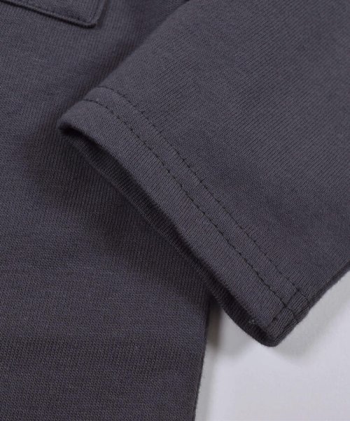 BeBe(ベベ)/ロゴ刺繍 ポケット ロゴプリント 長袖 BIGTシャツ （90~150cm）/img16