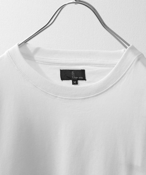 ZIP FIVE(ジップファイブ)/【121913bz】天竺素材 古着風90sイラスト半端袖Tシャツ/img01
