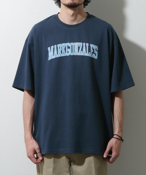 ZIP FIVE(ジップファイブ)/【mg－0288】Mark Gonzales ロゴプリント半袖Tシャツ/img01