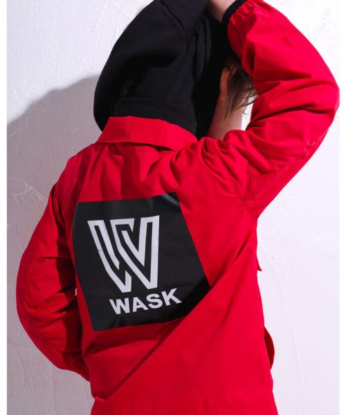 WASK(ワスク)/3WAY ナイロン ＋ 裏毛 ロゴ 刺繍 プリントコーチ ジャケット (100~/img05