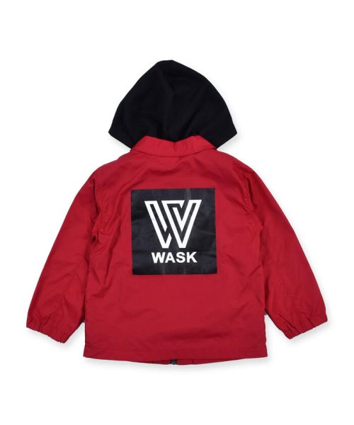 WASK(ワスク)/3WAY ナイロン ＋ 裏毛 ロゴ 刺繍 プリントコーチ ジャケット (100~/img10