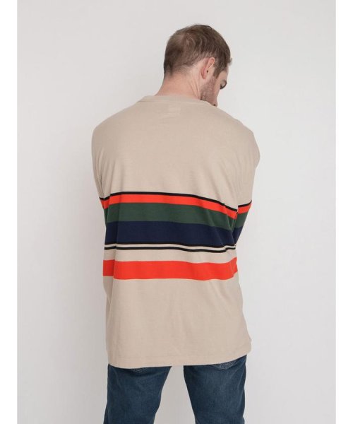 Levi's(リーバイス)/LS RED TAB Tシャツ PAST TIME STRIPE PEYOTE/img02