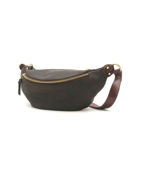 スロウ ボディバッグ SLOW kudu leather－fanny pack クーズー 本革 レザー 横型 斜めがけ コンパクト 日本製 300S130J ボディバッグ・ウエストポーチ Z1767575702(13552円)