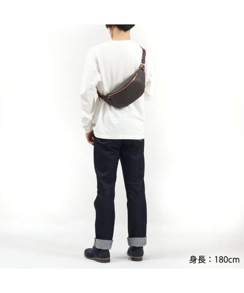 スロウ ボディバッグ SLOW kudu leather－fanny pack クーズー 本革 レザー 横型 斜めがけ コンパクト 日本製 300S130J ボディバッグ・ウエストポーチ Z1767575702(13552円)