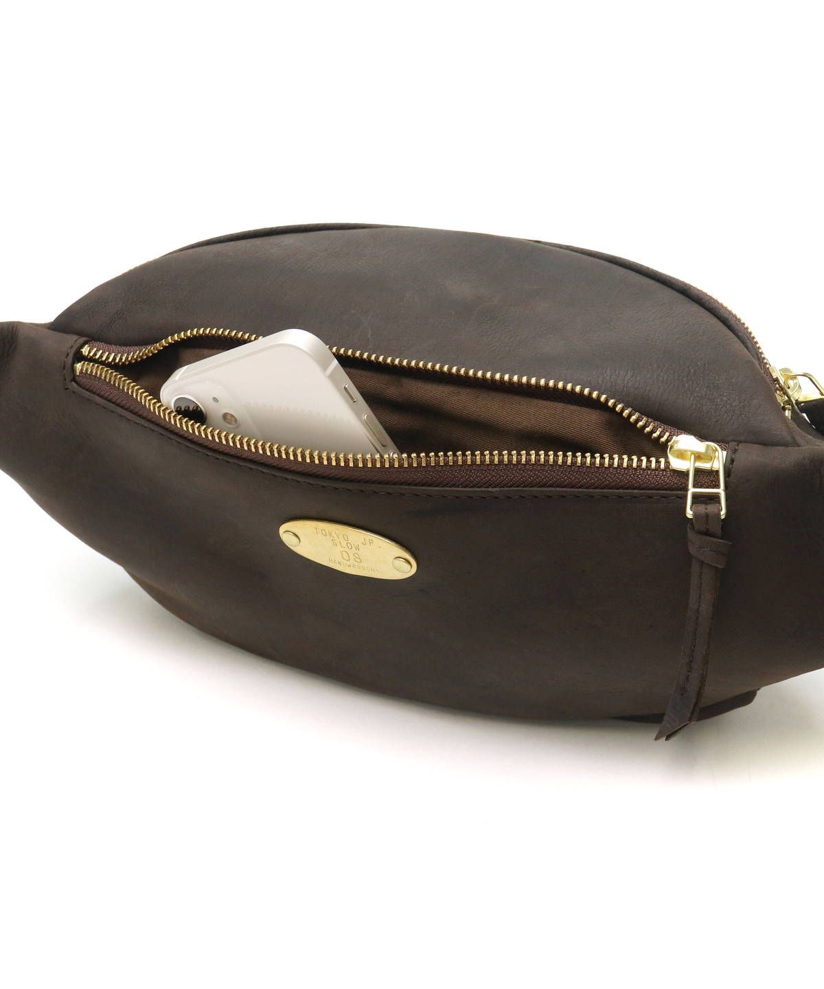 ファッション 通販バッグ - スロウ ボディバッグ SLOW kudu leather